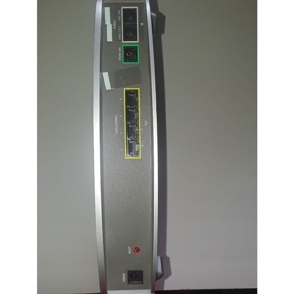 AT&T U-VERSE 2Wire 3600HGV-B 4-Port Wireless Router Modem No Wires Included - Picture 4 of 4